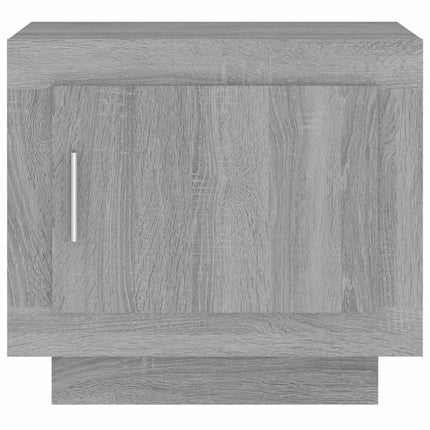 Soffbord grå sonoma-ek 51x50x45 cm konstruerat trä