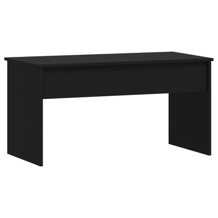 Soffbord svart 102x50,5x52,5 cm konstruerat trä