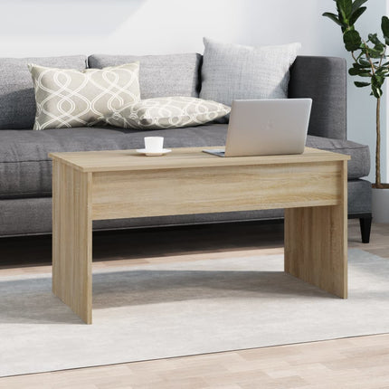 Soffbord sonoma-ek 102x50,5x52,5 cm konstruerat trä