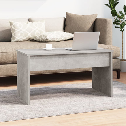 Soffbord betonggrå 102x50,5x52,5 cm konstruerat trä