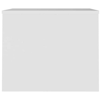 Soffbord vit 80x50,5x41,5 cm konstruerat trä