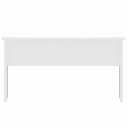 Soffbord vit högglans 80x50,5x41,5 cm konstruerat trä