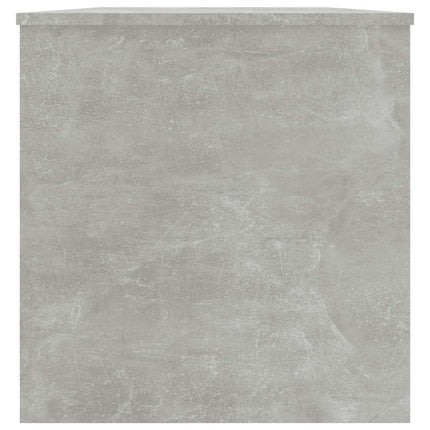 Soffbord betonggrå 102x50x52,5 cm konstruerat trä