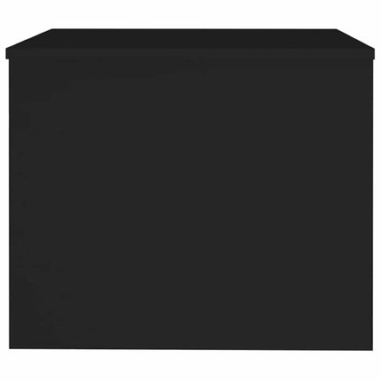 Soffbord svart 80x50x40 cm konstruerat trä
