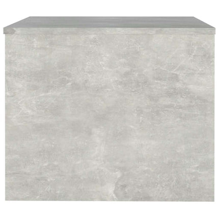 Soffbord betonggrå 80x50x40 cm konstruerat trä