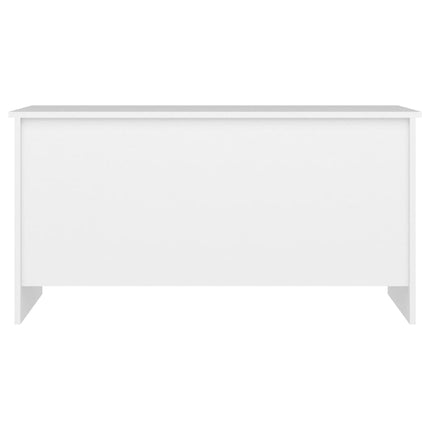 Soffbord vit 102x55,5x52,5 cm konstruerat trä