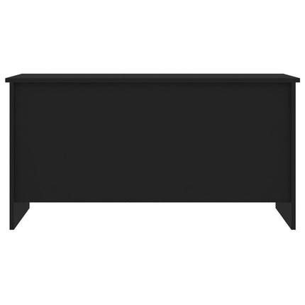 Soffbord svart 102x55,5x52,5 cm konstruerat trä