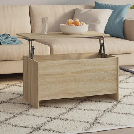 Soffbord sonoma-ek 102x55,5x52,5 cm konstruerat trä