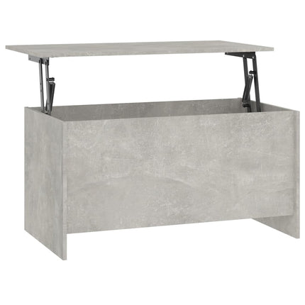 Soffbord betonggrå 102x55,5x52,5 cm konstruerat trä