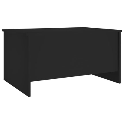 Soffbord svart 80x55,5x41,5 cm konstruerat trä