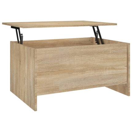 Soffbord sonoma-ek 80x55,5x41,5 cm konstruerat trä