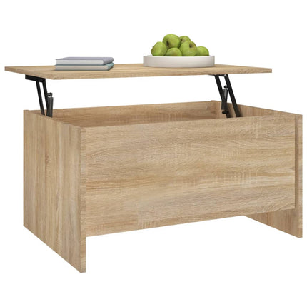Soffbord sonoma-ek 80x55,5x41,5 cm konstruerat trä