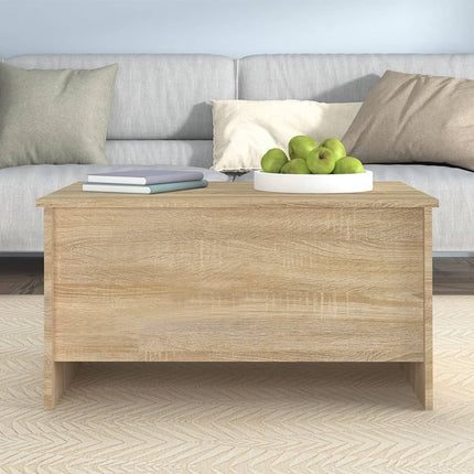 Soffbord sonoma-ek 80x55,5x41,5 cm konstruerat trä