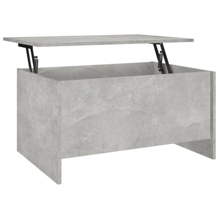 Soffbord betonggrå 80x55,5x41,5 cm konstruerat trä