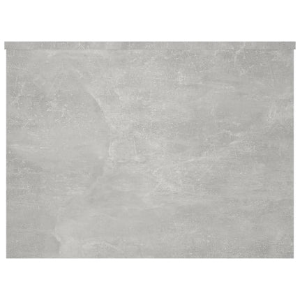 Soffbord betonggrå 80x55,5x41,5 cm konstruerat trä