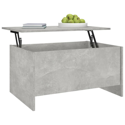 Soffbord betonggrå 80x55,5x41,5 cm konstruerat trä