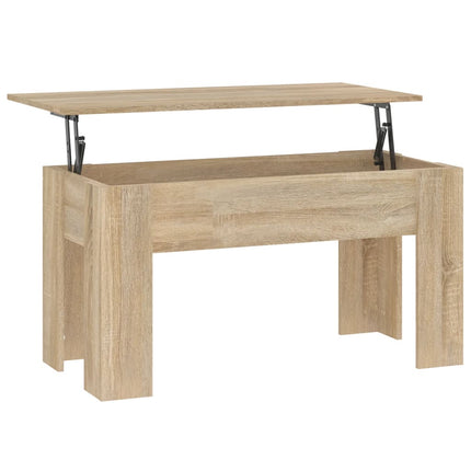 Soffbord sonoma-ek 101x49x52 cm konstruerat trä