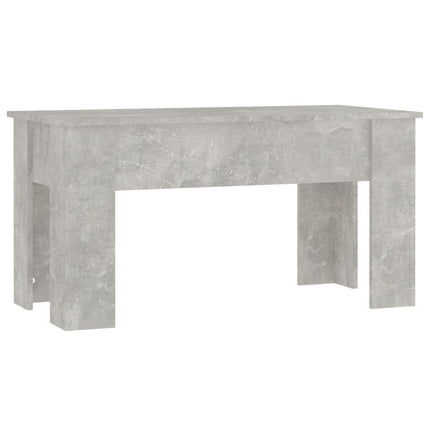 Soffbord betonggrå 101x49x52 cm konstruerat trä