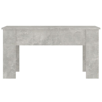 Soffbord betonggrå 101x49x52 cm konstruerat trä