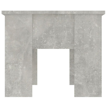 Soffbord betonggrå 79x49x41 cm konstruerat trä