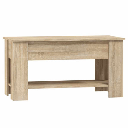 Soffbord sonoma-ek 101x49x52 cm konstruerat trä