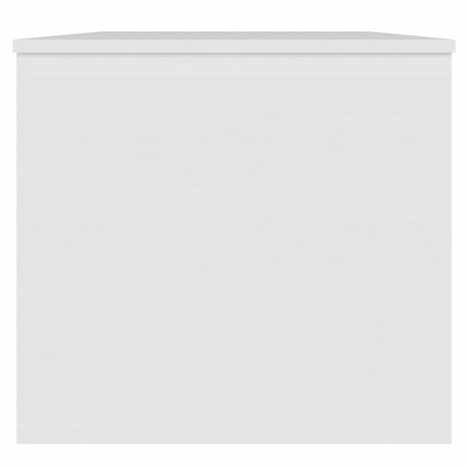 Soffbord vit 102x50,5x46,5 cm konstruerat trä