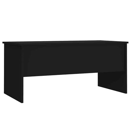 Soffbord svart 102x50,5x46,5 cm konstruerat trä