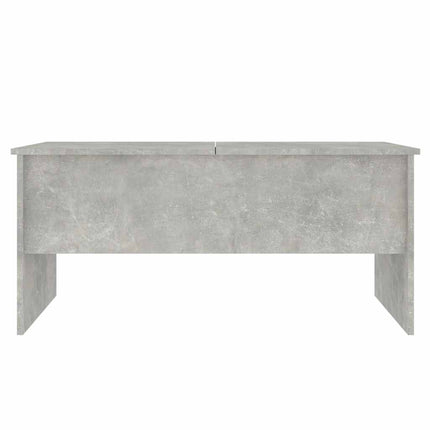 Soffbord betonggrå 102x50,5x46,5 cm konstruerat trä