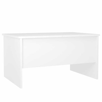 Soffbord vit 80x50x42,5 cm konstruerat trä