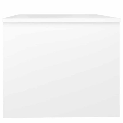 Soffbord vit 80x50x42,5 cm konstruerat trä