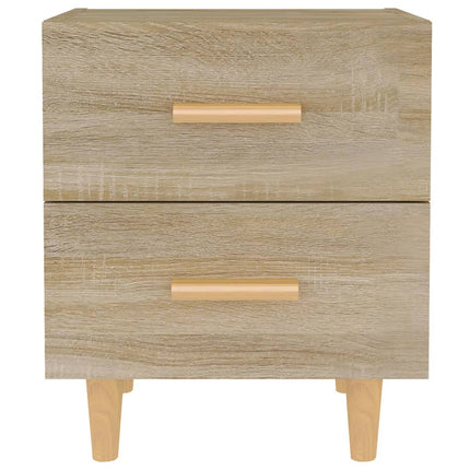 Sängbord sonoma-ek 40x35x47,5 cm