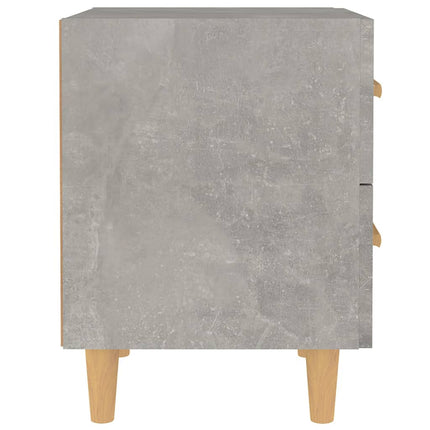 Sängbord betonggrå 40x35x47,5 cm