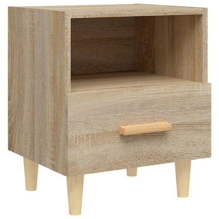 Sängbord sonoma-ek 40x35x47 cm