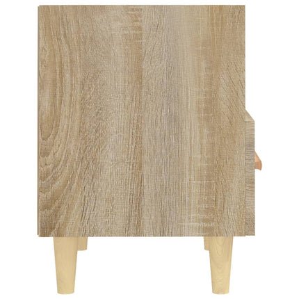 Sängbord 2 st sonoma-ek 40x35x47 cm