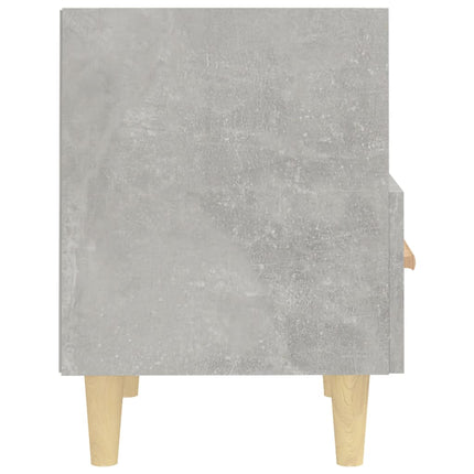 Sängbord betonggrå 40x35x47 cm