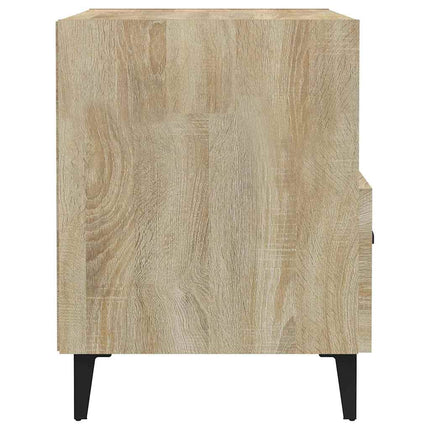 Sängbord sonoma-ek konstruerat trä