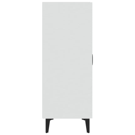 Skänk vit 70x34x90 cm konstruerat trä