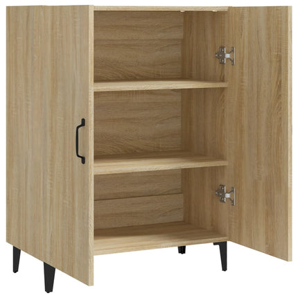 Skänk sonoma-ek 70x34x90 cm konstruerat trä