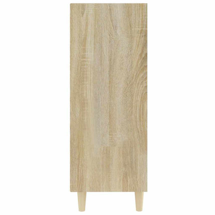 Skänk sonoma-ek 69,5x32,5x90 cm konstruerat trä