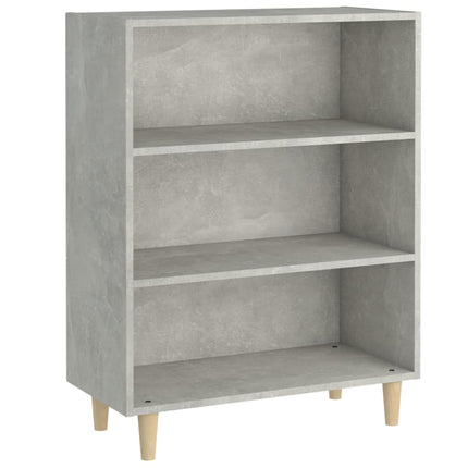 Skänk betonggrå 69,5x32,5x90 cm konstruerat trä