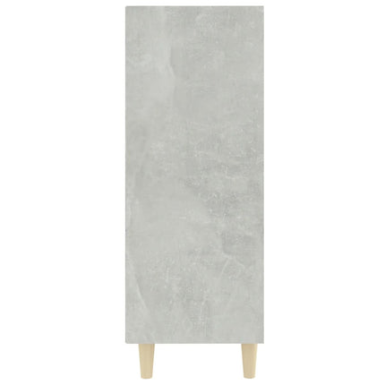 Skänk betonggrå 69,5x32,5x90 cm konstruerat trä