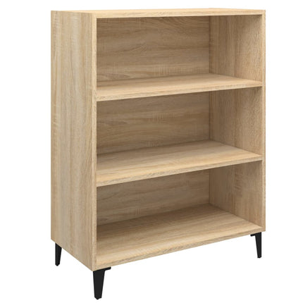 Skänk sonoma-ek 69,5x32,5x90 cm konstruerat trä