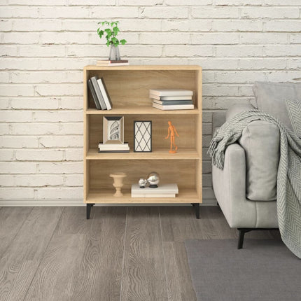 Skänk sonoma-ek 69,5x32,5x90 cm konstruerat trä