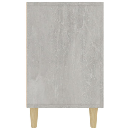 Skänk betonggrå 100x36x60 cm konstruerat trä