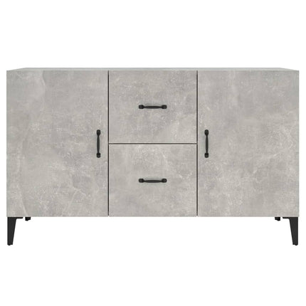Skänk betonggrå 100x36x60 cm konstruerat trä