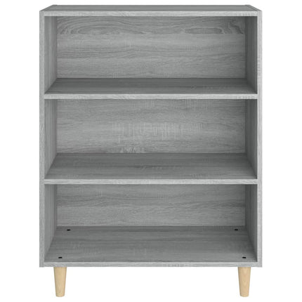 Skänk grå sonoma-ek 69,5x32,5x90 cm konstruerat trä