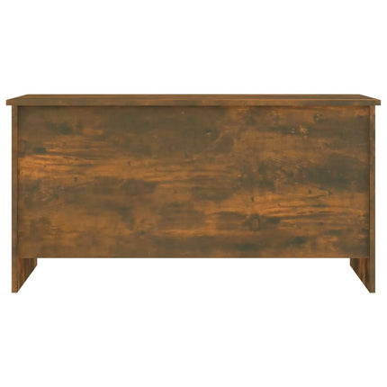 Soffbord rökfärgad ek 102x55,5x52,5 cm konstruerat trä