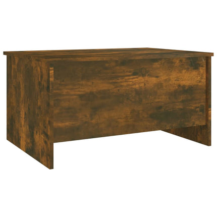 Soffbord rökfärgad ek 80x55,5x41,5 cm konstruerat trä
