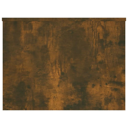 Soffbord rökfärgad ek 80x55,5x41,5 cm konstruerat trä