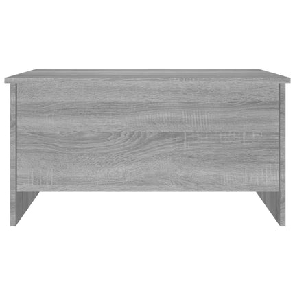 Soffbord grå sonoma 80x55,5x41,5 cm konstruerat trä